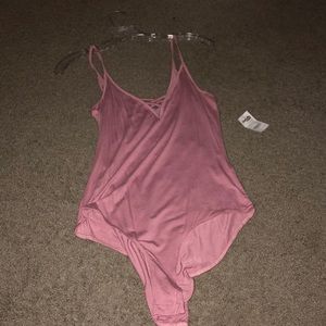 Pink bodysuit